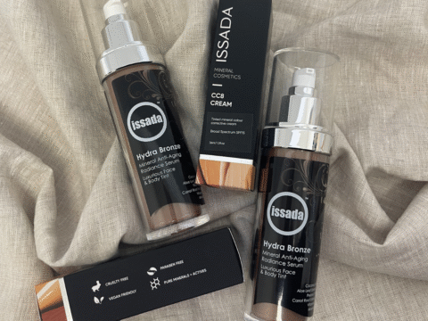 ISSADA’S CC8 Cream and Hydra Bronze Mineral Tint