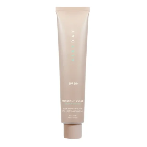 Mineral Mousse Fragrance Free SPF50+ 75ml by Airyday stockist in Noosa