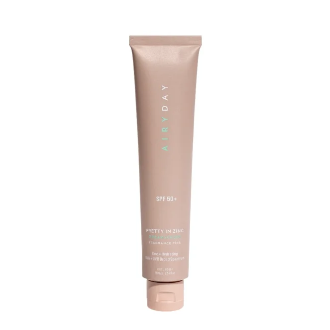 Airyday Pretty In Zinc Fragrance Free SPF50+ 75ml Stockist in Noosa