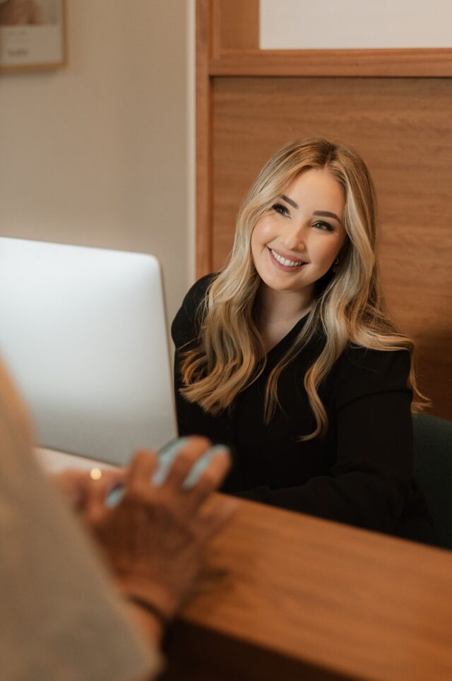 Friendly staff, ready to help you with your complimentary consultation booking.