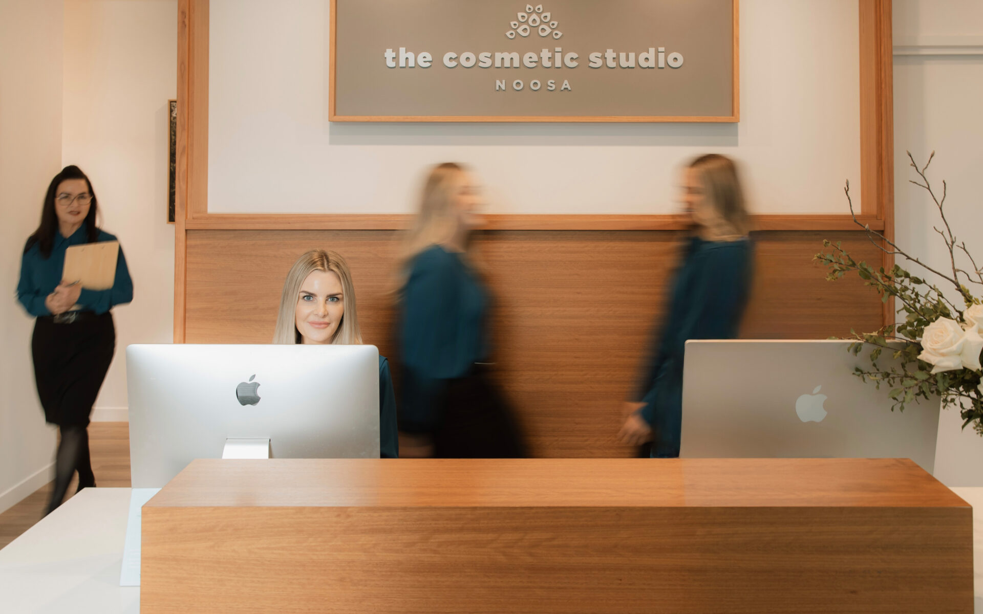 The Cosmetic Studio Noosa Team Members at Reception
